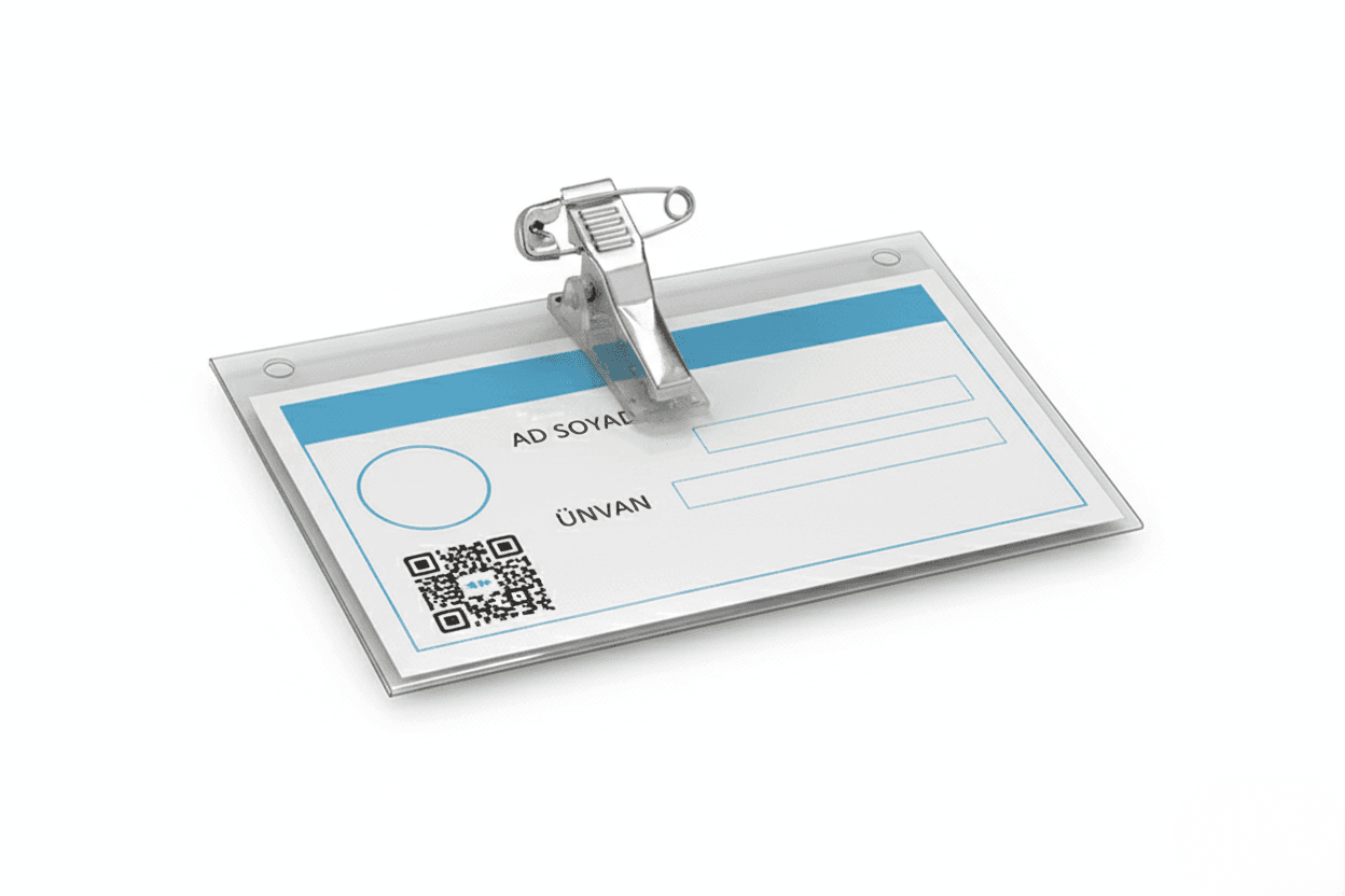 Ankara Klipsli Yaka Kartı